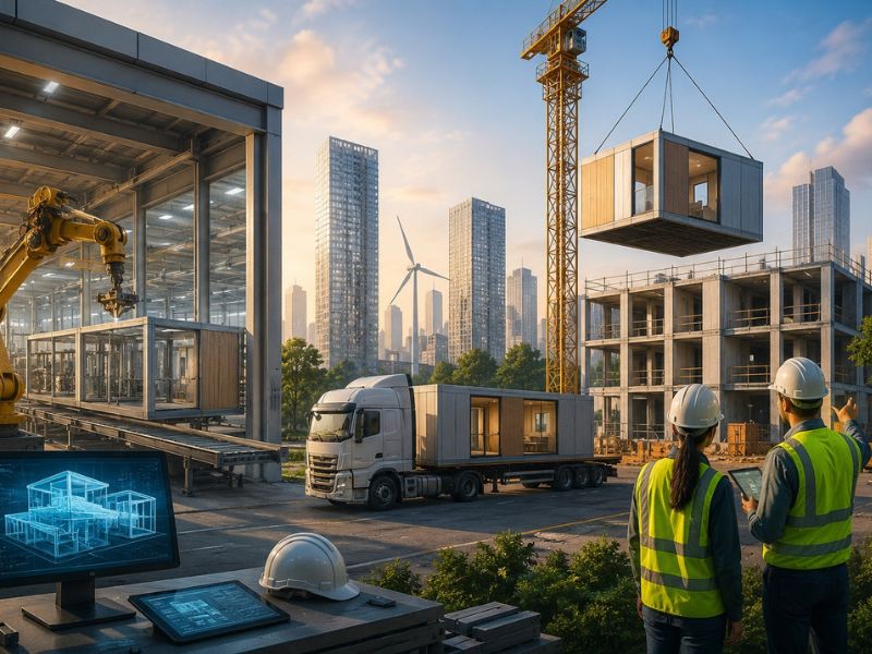 North America Pushes Forward in Smart Construction and Modular Manufacturing