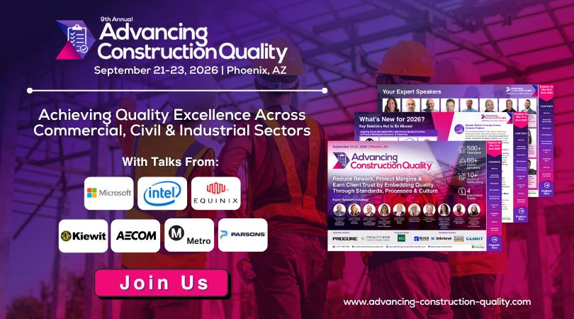 Advancing Construction Quality 2026
